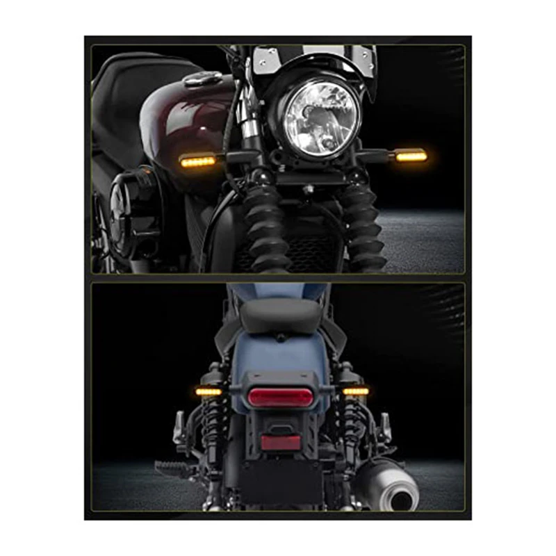 Smoked Motorcycle Mini Led Turn Signal Lights Amber Flasher For Harley Honda Yamaha BMW Triumph Suzuki Kawasaki Cruiser Touring
Smoked Motorcycle Mini Led Turn Signal Lights Amber Flasher For Harley Honda Yamaha BMW Triumph Suzuki Kawasaki Cruiser Touring