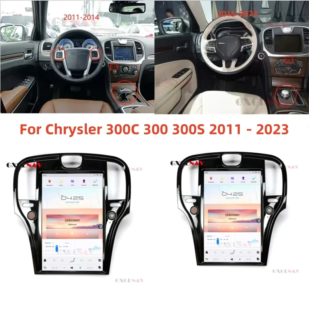 15.6" Android Screen For For Chrysler 300C 2011-2023 Car Radio GPS Navigation Head Unit Tape Recorder Multimedia Player Stereo
15.6" Android Screen For For Chrysler 300C 2011-2023 Car Radio GPS Navigation Head Unit Tape Recorder Multimedia Player Stereo