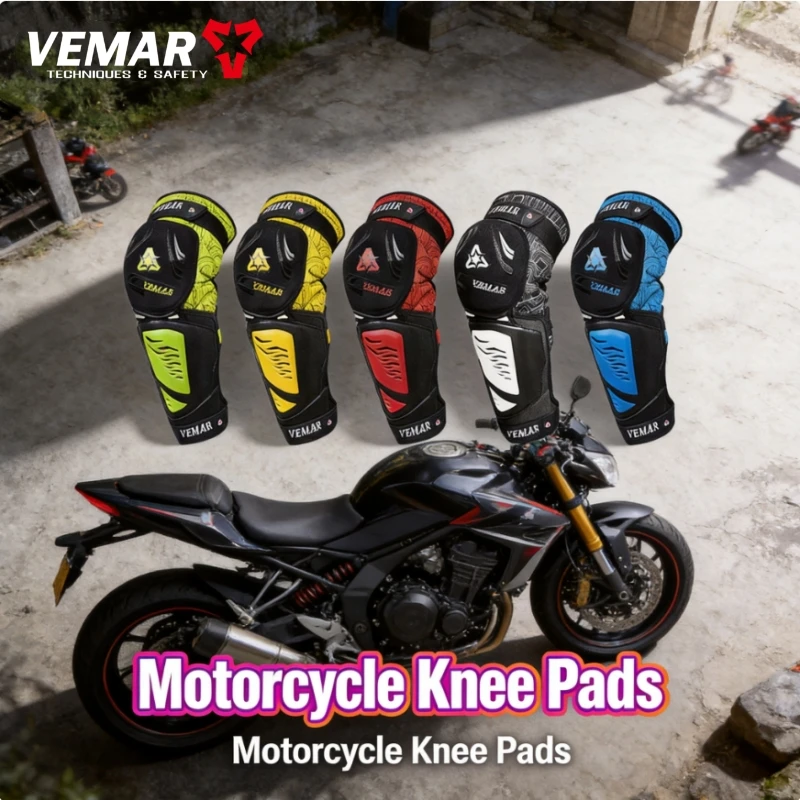 VEMAR Motorcycle Riding Knee Guards, All-Season Off-Road Racing Knee Protectors, Men Women Impact Resistant Knee Pads for Moto
VEMAR Motorcycle Riding Knee Guards, All-Season Off-Road Racing Knee Protectors, Men Women Impact Resistant Knee Pads for Moto