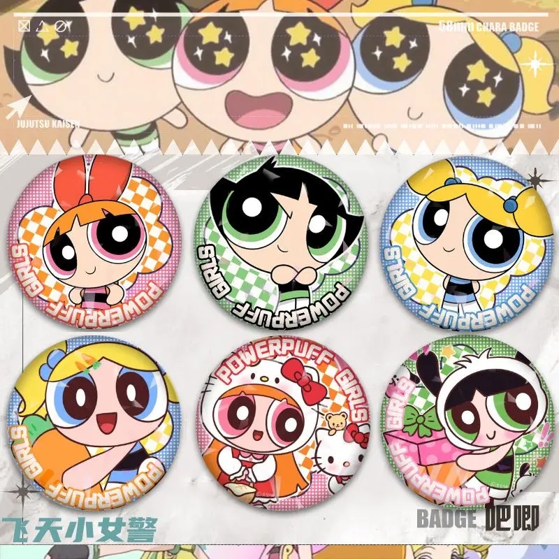 Fan-made Powerpuff Girls Charm - Blossom Bubbles Buttercup Enamel Pin (Handcrafted Anime Gift)
Fan-made Powerpuff Girls Charm - Blossom Bubbles Buttercup Enamel Pin (Handcrafted Anime Gift)
