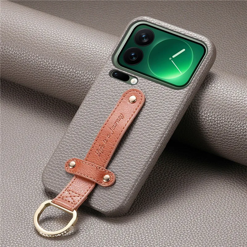 Wrist Strap Diamond Ring Stand Phone Case For Xiaomi 17 Pro Max 15 Ultra 15 Pro Premium Leather Solid Color Hard Anti-fall Cover
Wrist Strap Diamond Ring Stand Phone Case For Xiaomi 17 Pro Max 15 Ultra 15 Pro Premium Leather Solid Color Hard Anti-fall Cover