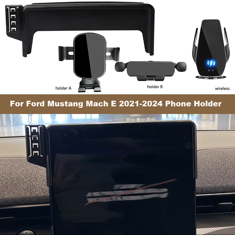 Car Mobile Phone Holder For Ford Mustang Mach E 2021-2024 15.5 inch Screen Fixed Navigation Bracket Base Wireless Charging Stand
Car Mobile Phone Holder For Ford Mustang Mach E 2021-2024 15.5 inch Screen Fixed Navigation Bracket Base Wireless Charging Stand