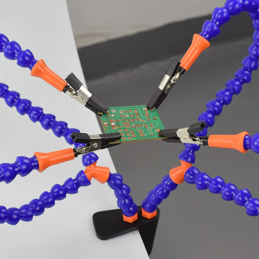 1Pcs Universal Arm Four Claw Multi-Functional Aluminum Alloy Welding Platform Accessory for Small Projects Jewelry Hobbyists
1Pcs Universal Arm Four Claw Multi-Functional Aluminum Alloy Welding Platform Accessory for Small Projects Jewelry Hobbyists