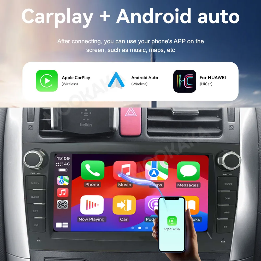 Автомобильные аксессуары, радио для Toyota AURIS 2009-2010, Android, авто, GPS-навигация, мультимедийный стереоприемник, головное устройство, автономные карты
Автомобильные аксессуары, радио для Toyota AURIS 2009-2010, Android, авто, GPS-навигация, мультимедийный стереоприемник, головное устройство, автономные карты