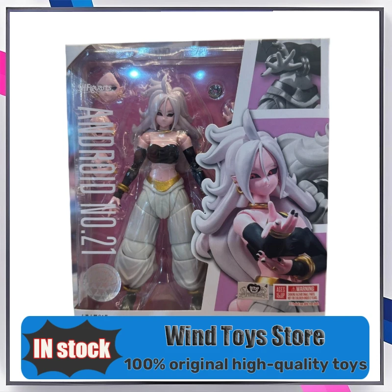 BANDAI S.H.Figuarts Android 21 Action Figure Dragon Ball Z SHF Anime Collectible Model Toy for Fans Original in Stock
BANDAI S.H.Figuarts Android 21 Action Figure Dragon Ball Z SHF Anime Collectible Model Toy for Fans Original in Stock