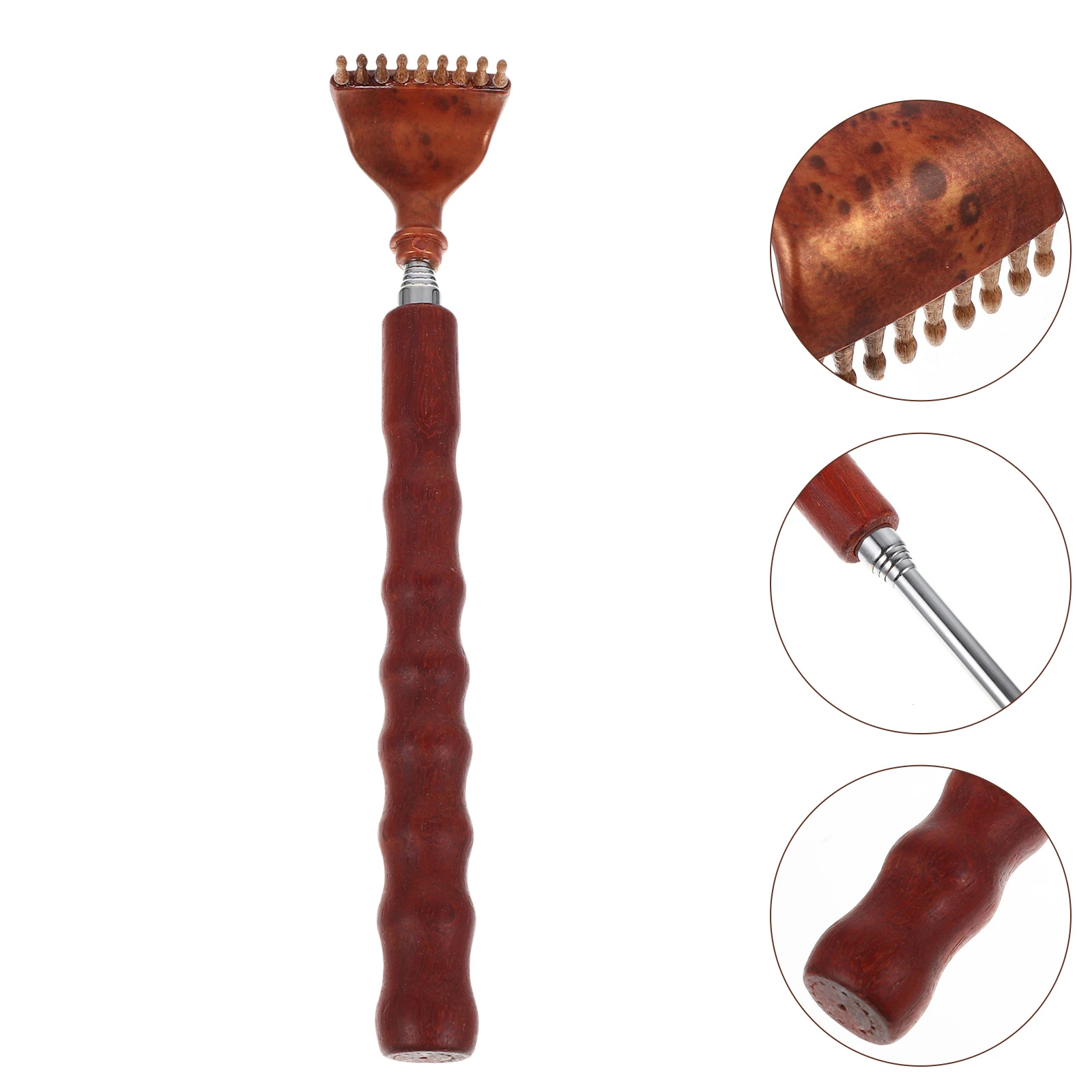 Convenient Backscratcher Telescopic Design Smooth Surface Lightweight Easy Carry Store Home Travel Relaxation Stress Relief
Convenient Backscratcher Telescopic Design Smooth Surface Lightweight Easy Carry Store Home Travel Relaxation Stress Relief