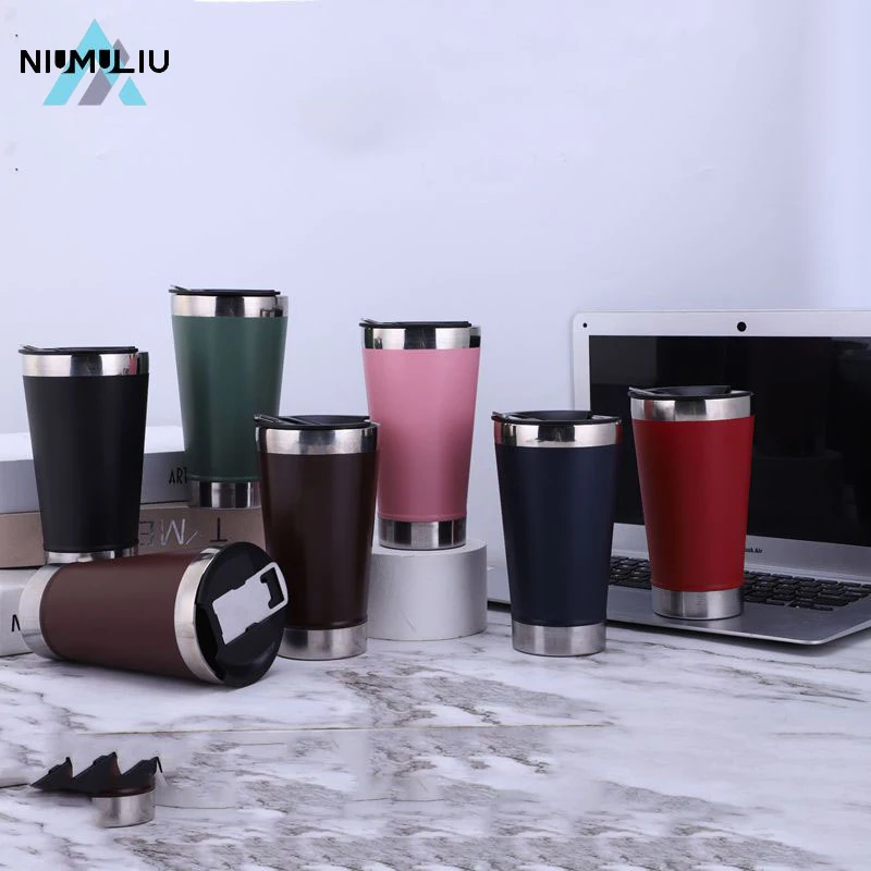 C2 20oz Beer Thermos Cup Stainless Steel For Car Tea Coffee Leakproof Vacuum Insulated Water Bottle With Lid Corkscrew Home Gift
C2 20oz Beer Thermos Cup Stainless Steel For Car Tea Coffee Leakproof Vacuum Insulated Water Bottle With Lid Corkscrew Home Gift