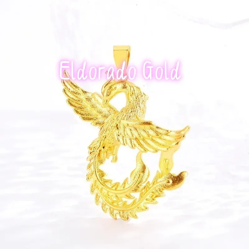 Золотой кулон Eldorado Gold Eldorado 2025 2025Boutique из чистого золота 999 пробы для женщин, 24K, с изображением Феникса, универсальное модное благородное украшение
Золотой кулон Eldorado Gold Eldorado 2025 2025Boutique из чистого золота 999 пробы для женщин, 24K, с изображением Феникса, универсальное модное благородное украшение