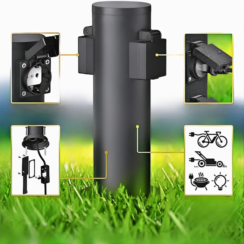 Outdoor Garden Socket Column, European Style Waterproof Column, Stainless Steel Suitable For Lawn Mowers And Hedge Trimmer
Outdoor Garden Socket Column, European Style Waterproof Column, Stainless Steel Suitable For Lawn Mowers And Hedge Trimmer