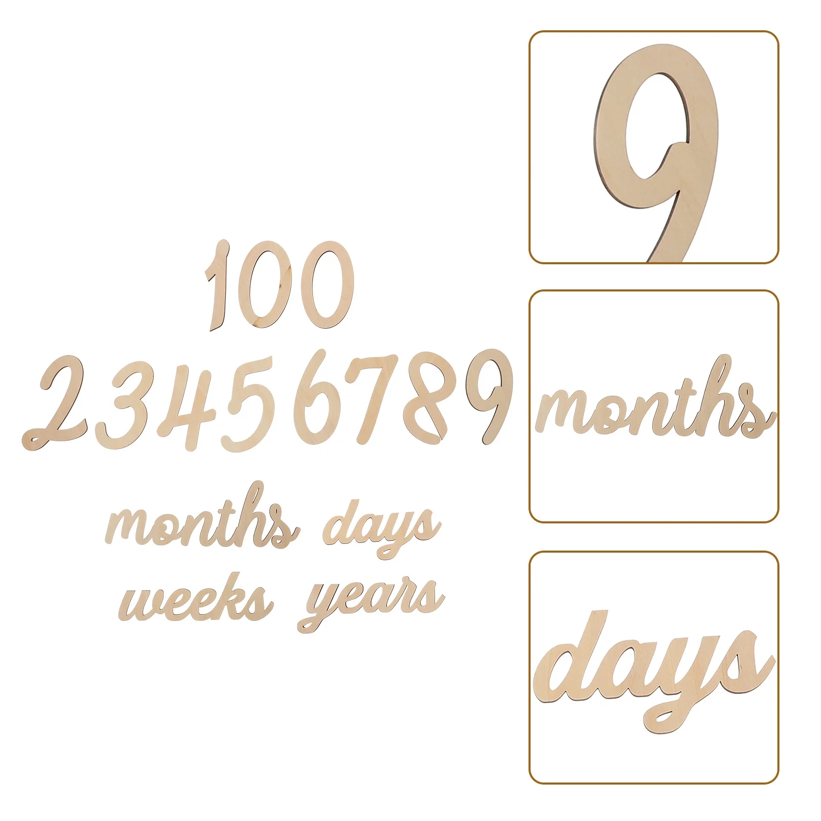 1 Set Wooden Numbers Baby Monthly Cards Creative Wall Ornament for Baby Shower Birthday Party Photography Props Infant
1 Set Wooden Numbers Baby Monthly Cards Creative Wall Ornament for Baby Shower Birthday Party Photography Props Infant