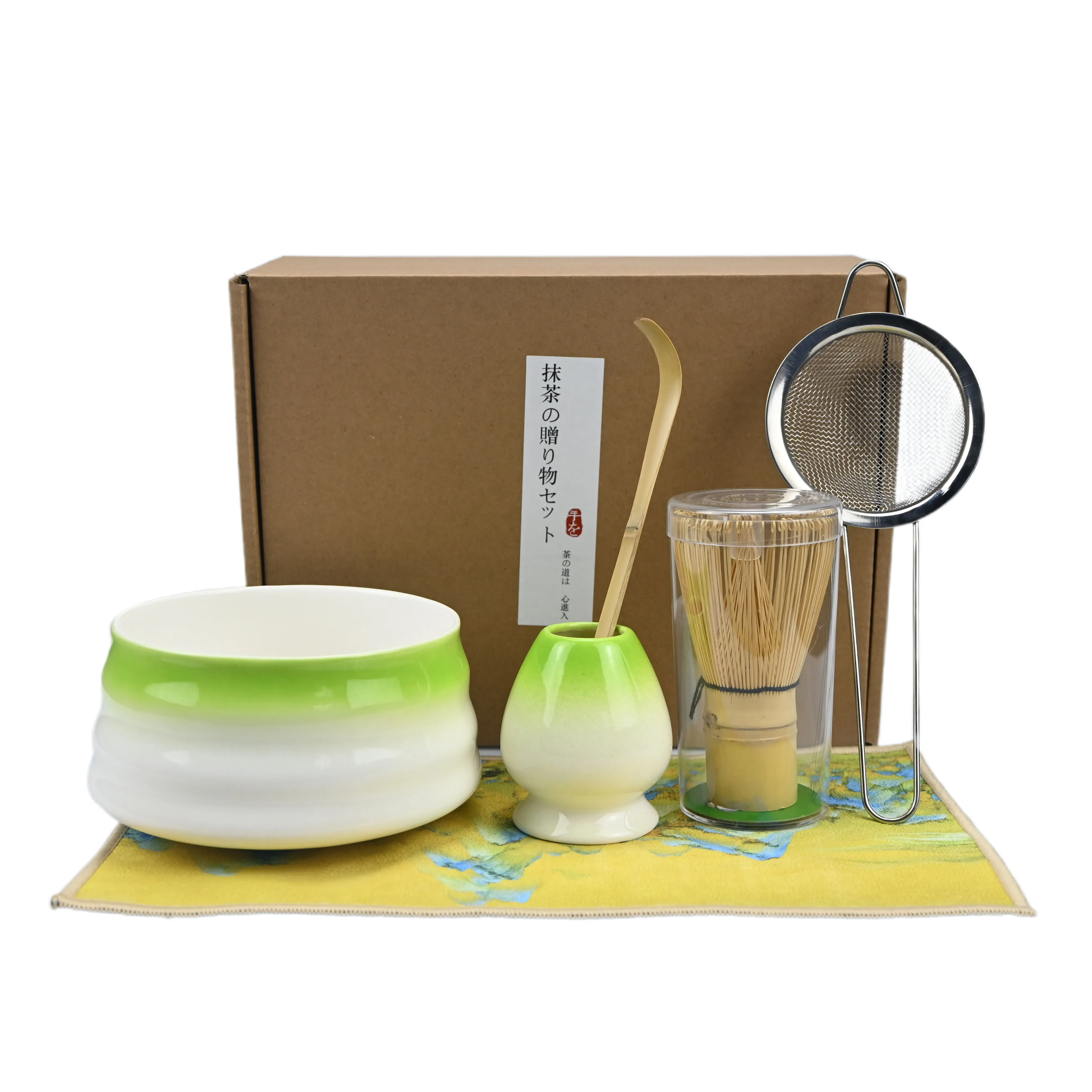 6pcs/set Japanese Style Matcha Tea Set With Tool Rack, Including Bowl, Whisk, Spoon, Great Gift For Ceremony, Traditional Japane
6pcs/set Japanese Style Matcha Tea Set With Tool Rack, Including Bowl, Whisk, Spoon, Great Gift For Ceremony, Traditional Japane