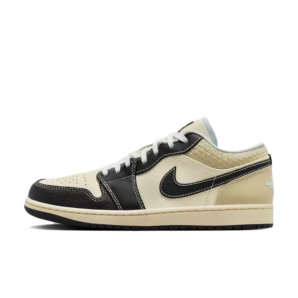 Jordan Air Jordan 1 Low SECO Men's Basketball Shoes – Comfortable, Non-Slip, Low-Top, Coconut Milk/Black, Beige/Black HQ3437-101
Jordan Air Jordan 1 Low SECO Men's Basketball Shoes – Comfortable, Non-Slip, Low-Top, Coconut Milk/Black, Beige/Black HQ3437-101