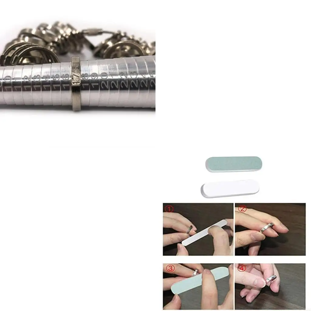 Ring Sizer Measuring Tool Set with Ring Mandrel Metal Ring Measurement Tool
Ring Sizer Measuring Tool Set with Ring Mandrel Metal Ring Measurement Tool