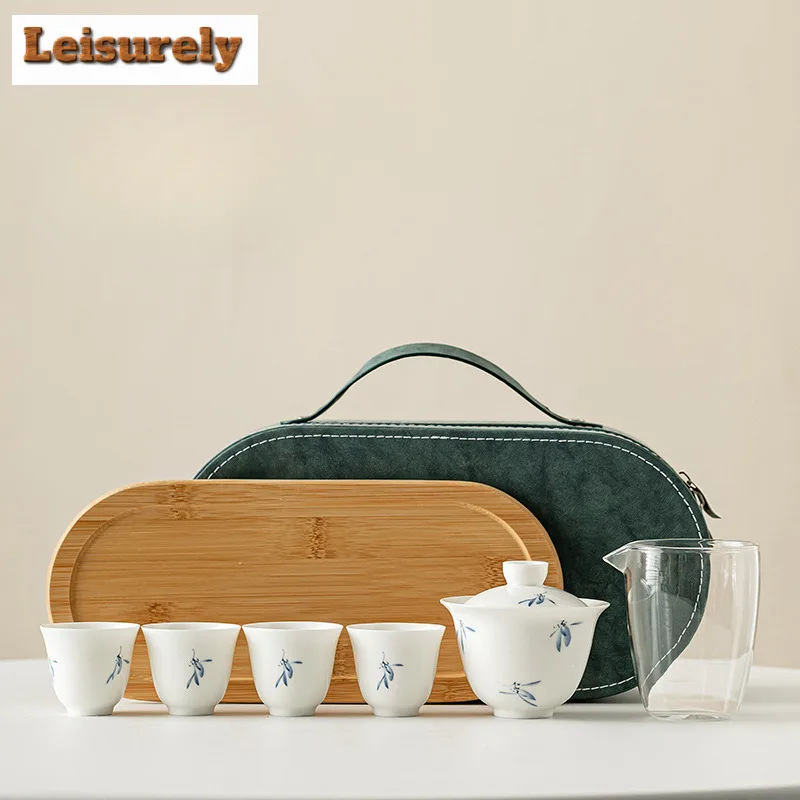 Hand Painted Butterfly Orchid Travel Tea Set Kit Aesthetic 1 Pot 4 Cups Tea Making Glass Tea Pitcher Portable Tote Bag Supplies
Hand Painted Butterfly Orchid Travel Tea Set Kit Aesthetic 1 Pot 4 Cups Tea Making Glass Tea Pitcher Portable Tote Bag Supplies