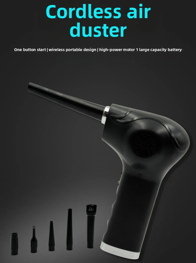 New Portable Dust Blower Multifunctional Dust Collector Car Wireless Electric Outdoor Hair Dryer
New Portable Dust Blower Multifunctional Dust Collector Car Wireless Electric Outdoor Hair Dryer