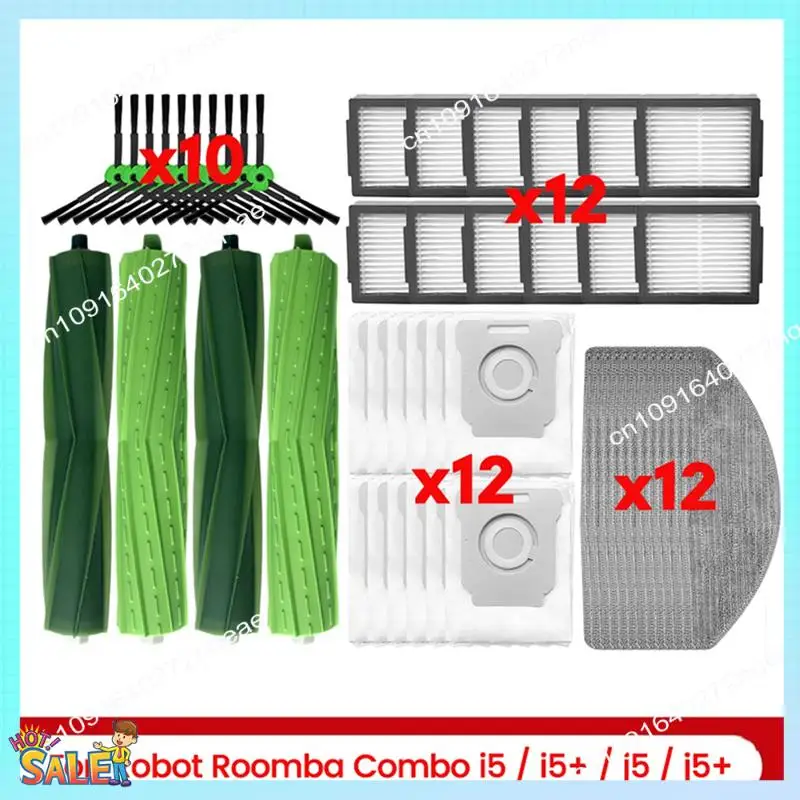N08R Roller Side Brushes Filters Dust Bags Mop Pads For Irobot Roomba Combo I5, I5+, J5, J5+ Vacuum Cleaner Replacement Parts
N08R Roller Side Brushes Filters Dust Bags Mop Pads For Irobot Roomba Combo I5, I5+, J5, J5+ Vacuum Cleaner Replacement Parts