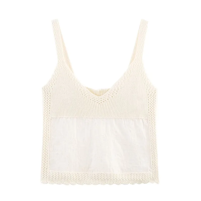 TRAFZR Corset Top Patchwork Embroidered Boho Chic Woman Tanks Crochet Crop Knit Summer Casual Tops Off Shoulder Y2k Cropped Cute
TRAFZR Corset Top Patchwork Embroidered Boho Chic Woman Tanks Crochet Crop Knit Summer Casual Tops Off Shoulder Y2k Cropped Cute