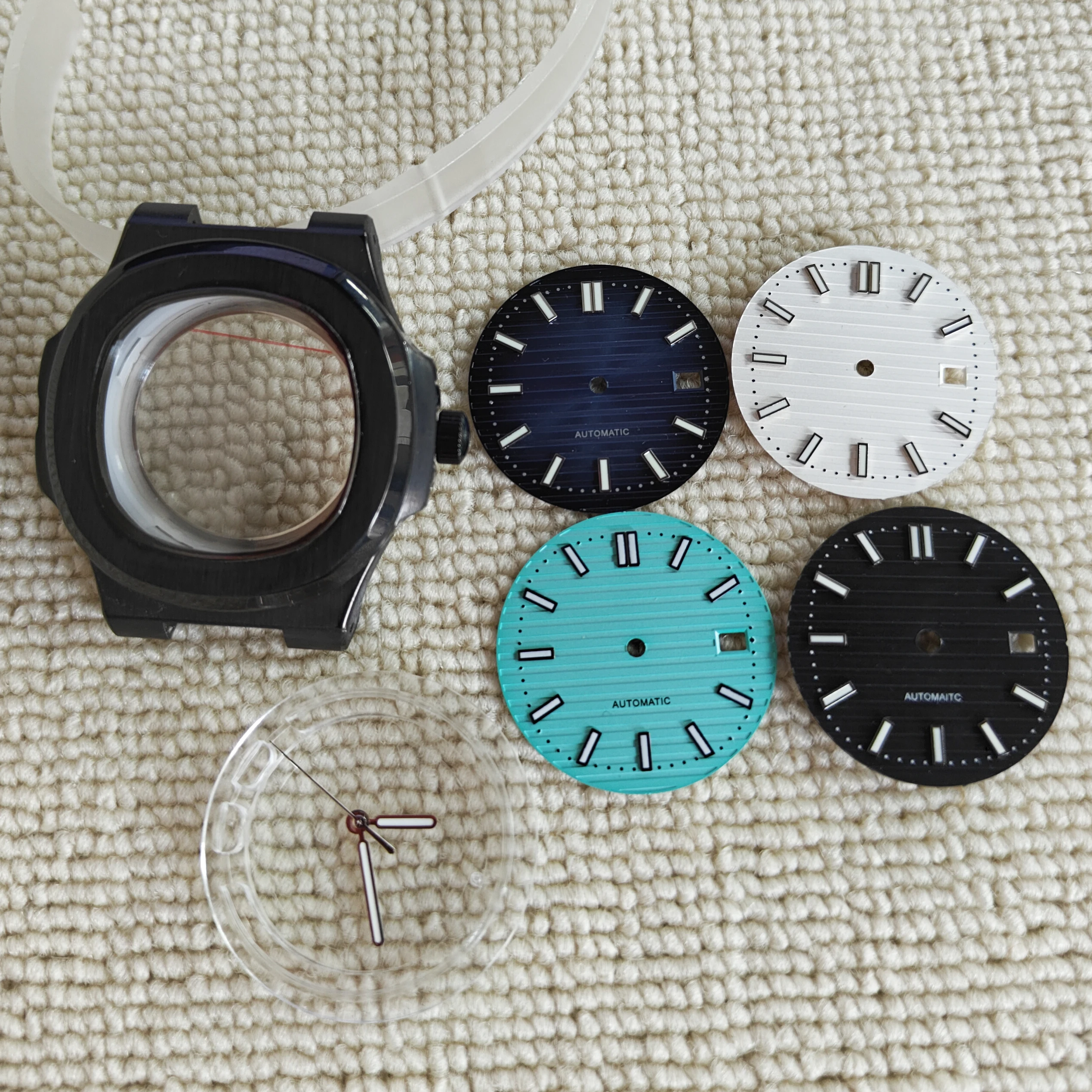 42mm Men's Watches Steel Black Case FIT NH35 NH36 Movement Case Watch Accessories Sapphire Glass Stainless Steel Watch NH35 Dial
42mm Men's Watches Steel Black Case FIT NH35 NH36 Movement Case Watch Accessories Sapphire Glass Stainless Steel Watch NH35 Dial