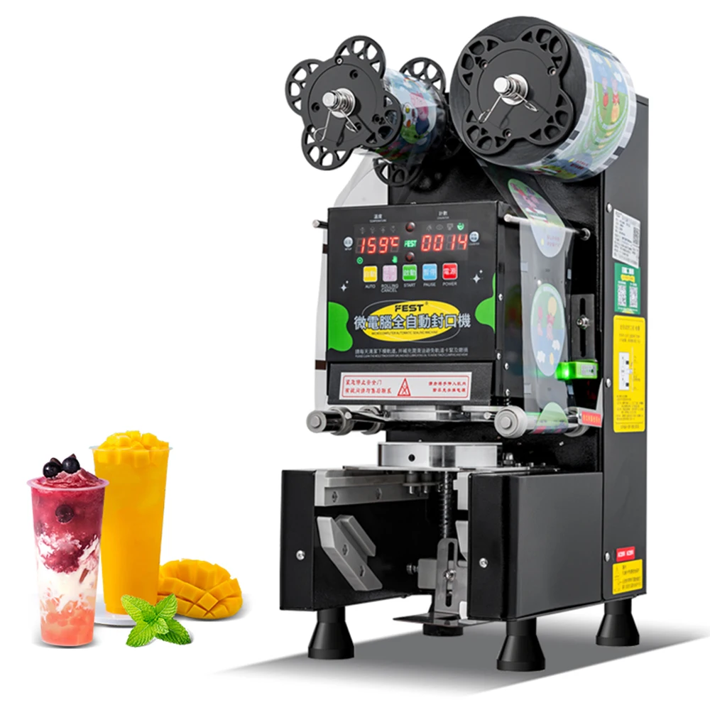 Plastic PP Paper Cups Bubble Boba Milk Tea Juice Drinks Cup Sealer Machine Electric Automatic Cup Sealing Machine
Plastic PP Paper Cups Bubble Boba Milk Tea Juice Drinks Cup Sealer Machine Electric Automatic Cup Sealing Machine