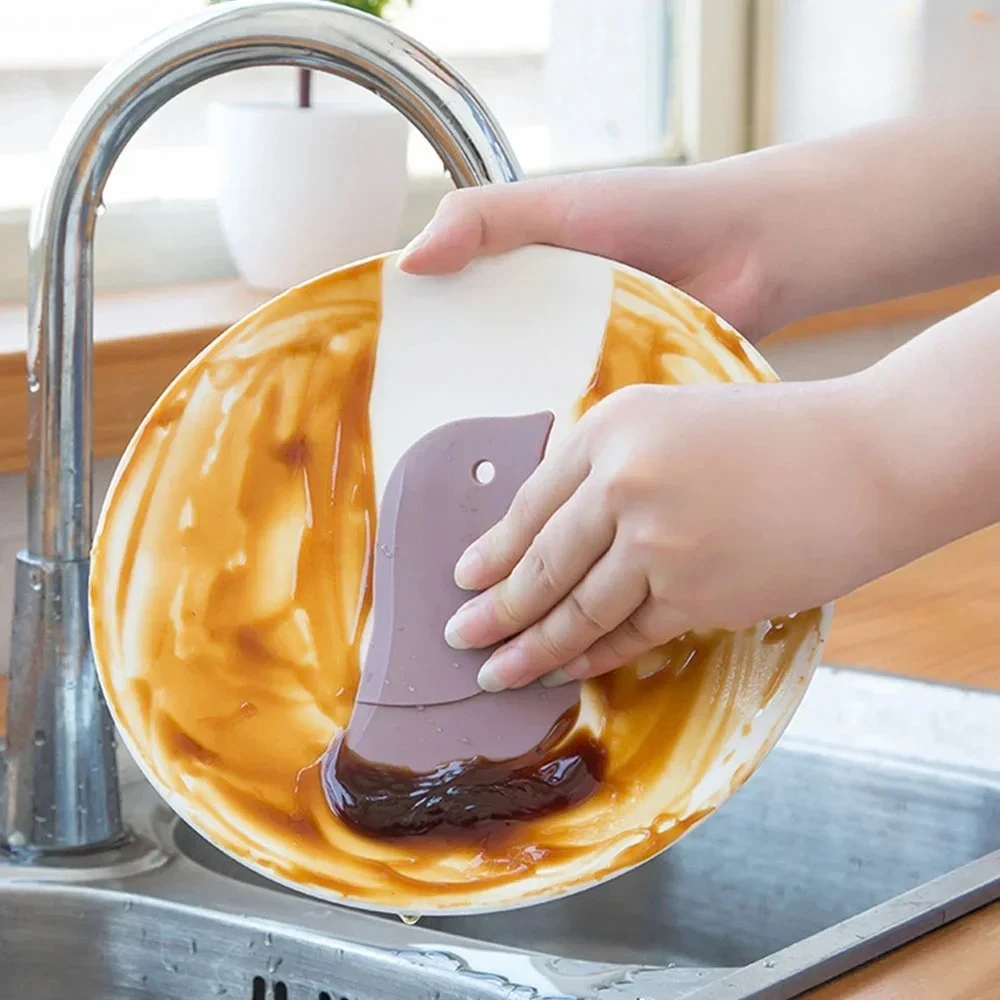 Soft Cartoon Penguin Cleaning Sponge Kitchen Sink Scrubber Efficient Home Cleaning Brush Tools Gadgets for Household Use
Soft Cartoon Penguin Cleaning Sponge Kitchen Sink Scrubber Efficient Home Cleaning Brush Tools Gadgets for Household Use