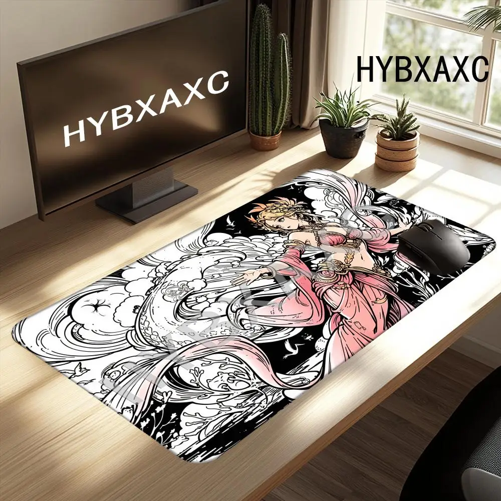HYBXAXC Desk Mat Non Slip Rubber Mouse Pad, Black White Pink Ocean Goddess Art Design for Gaming Office Home Decor
HYBXAXC Desk Mat Non Slip Rubber Mouse Pad, Black White Pink Ocean Goddess Art Design for Gaming Office Home Decor