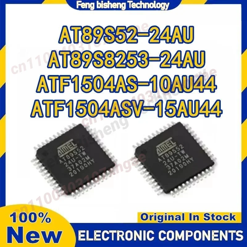 AT89S52-24AU AT89S8253-24AU ATF1504AS-10AU44 ATF1504ASV-15AU44 IC MCU Chip TQFP44 IC Chip 100% New Original in stock
AT89S52-24AU AT89S8253-24AU ATF1504AS-10AU44 ATF1504ASV-15AU44 IC MCU Chip TQFP44 IC Chip 100% New Original in stock