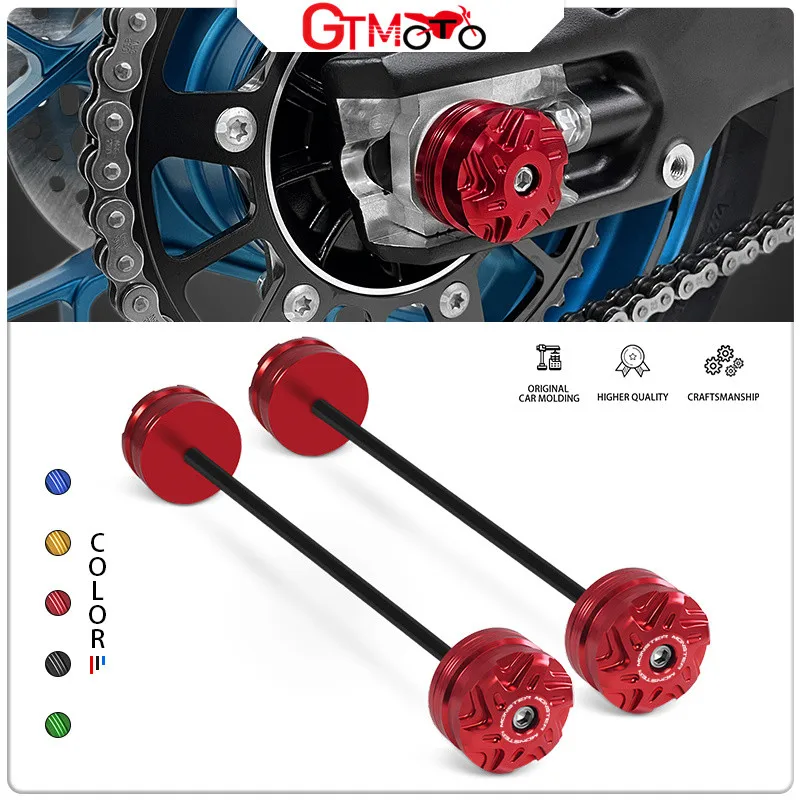 2024 For Monster 749 695 696 821 Panigale 899 1199 Multistrada950/S Motorcycle Front Rear Wheel Fork Axle Crash Slider Protector
2024 For Monster 749 695 696 821 Panigale 899 1199 Multistrada950/S Motorcycle Front Rear Wheel Fork Axle Crash Slider Protector