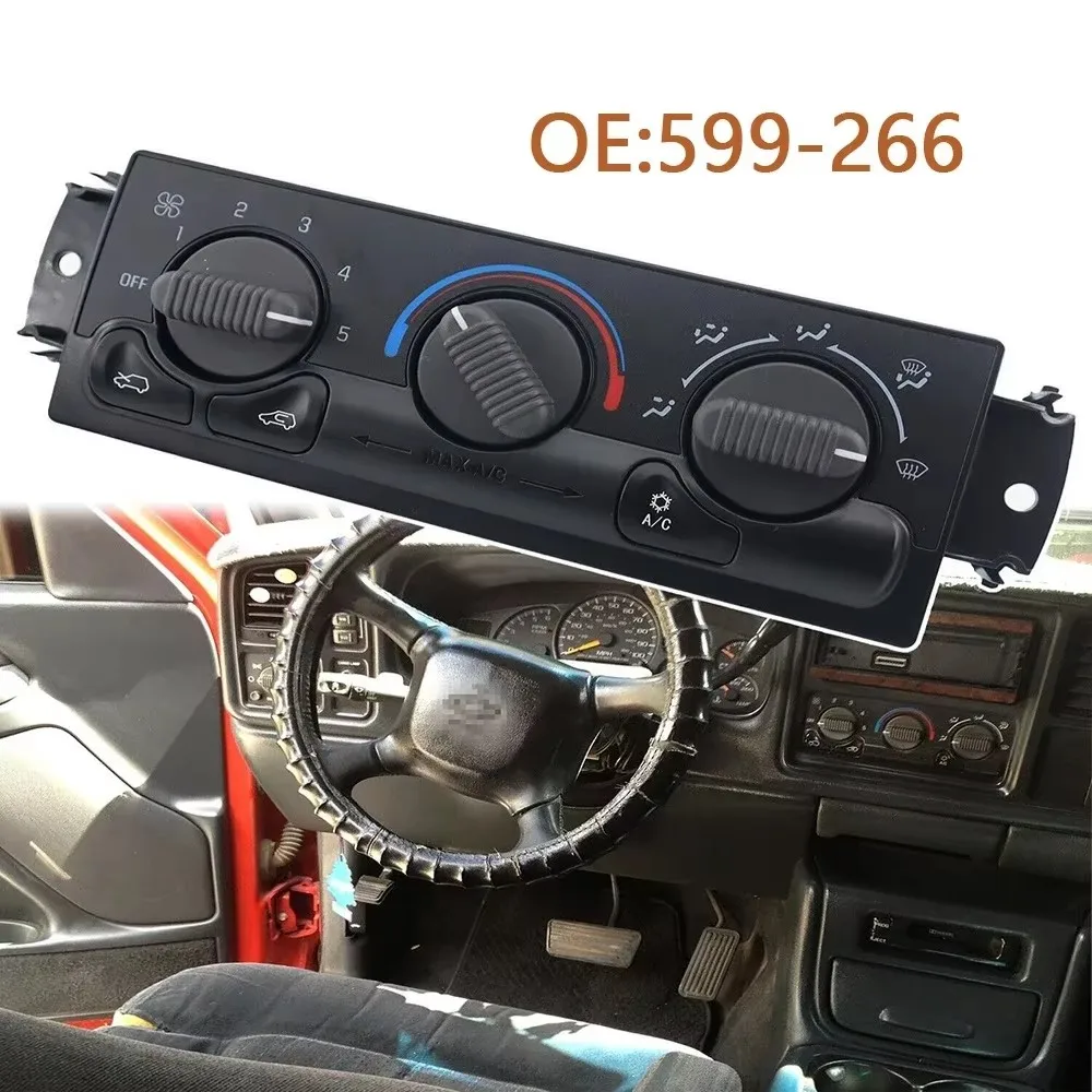 A/C Heater Climate Control Module 599-266 for Chevrolet Silverado Suburban Tahoe GMC Yukon 1500 2500 3500 Automotive 1999-2002
A/C Heater Climate Control Module 599-266 for Chevrolet Silverado Suburban Tahoe GMC Yukon 1500 2500 3500 Automotive 1999-2002