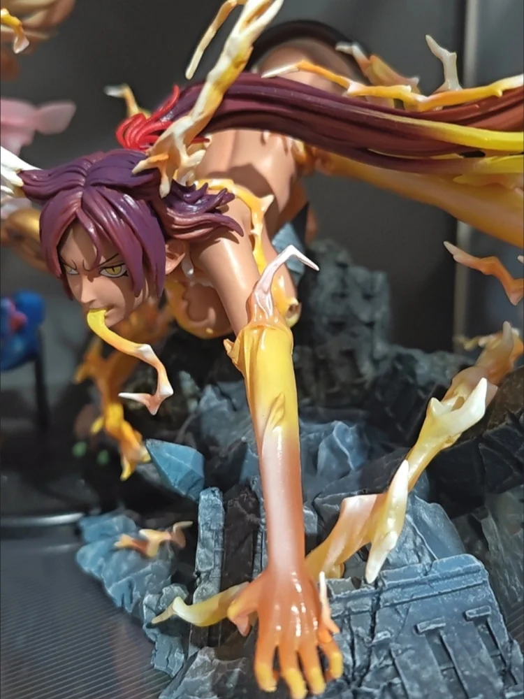 Аниме-фигурка Bleach Shihouin Yoruichi Cat, 25 см, ПВХ-статуэтка, модель для декора рабочего стола, подарок для фанатов и коллекционеров, игрушка.
Аниме-фигурка Bleach Shihouin Yoruichi Cat, 25 см, ПВХ-статуэтка, модель для декора рабочего стола, подарок для фанатов и коллекционеров, игрушка.