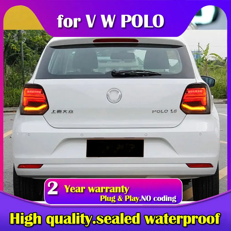 Car LED Tail Light Accessories For Volkswagen Polo plus 2019-2023 Auto Rear Fog DRL Brake Turn Signal Lamp Plug and Play
Car LED Tail Light Accessories For Volkswagen Polo plus 2019-2023 Auto Rear Fog DRL Brake Turn Signal Lamp Plug and Play
