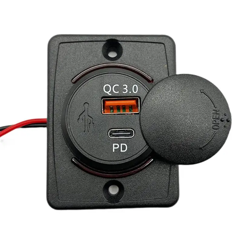 Car Charger Port USB Car Charger Fast Charging 18WPD USBQC3.0PD Quick Power Delivery Charger For Digital Camera Computer
Car Charger Port USB Car Charger Fast Charging 18WPD USBQC3.0PD Quick Power Delivery Charger For Digital Camera Computer