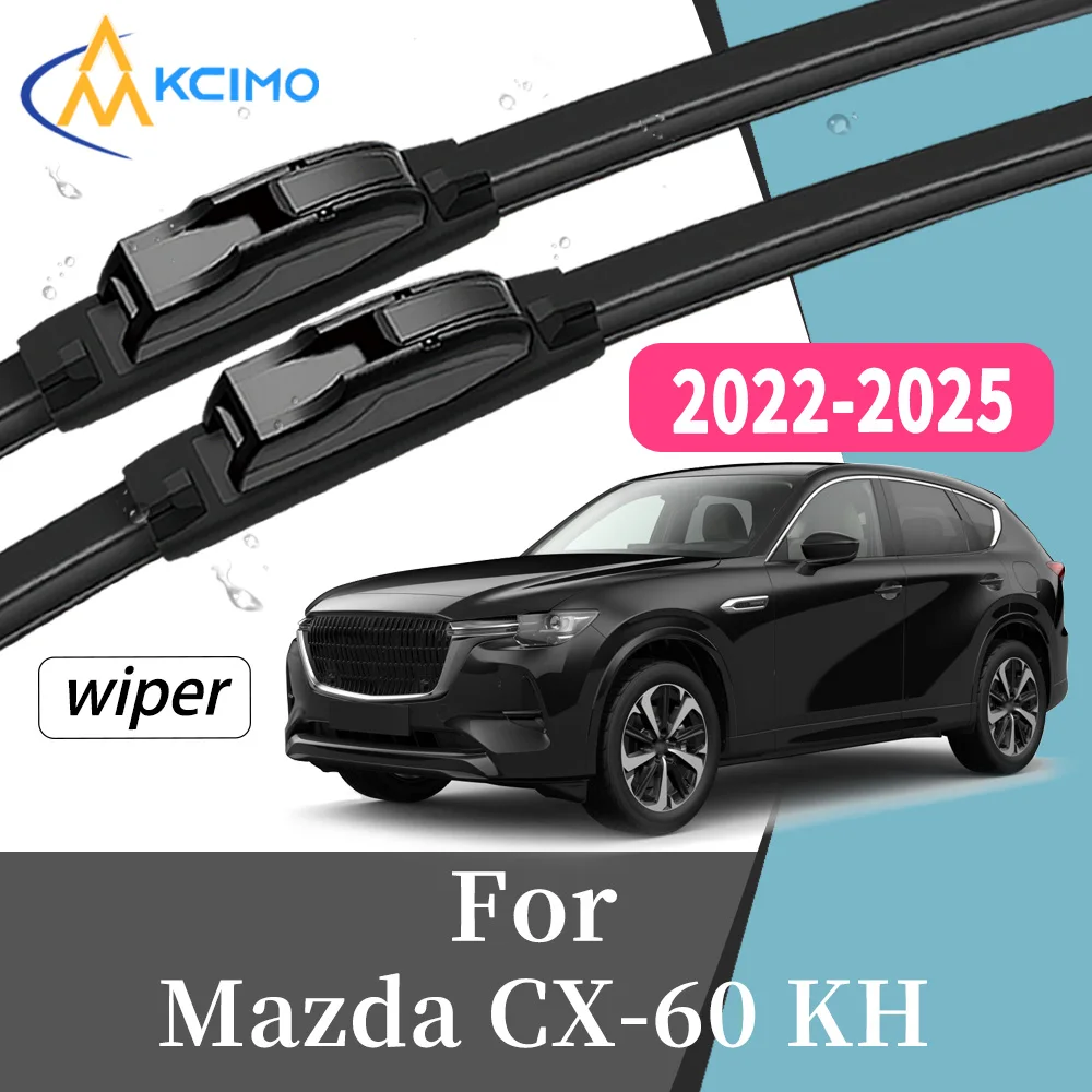 2Pcs High Performance Front Windscreen Wiper Blades For Mazda CX-60 KH 2022-2025 Long Lifespan Windshield Replacement Kit
2Pcs High Performance Front Windscreen Wiper Blades For Mazda CX-60 KH 2022-2025 Long Lifespan Windshield Replacement Kit