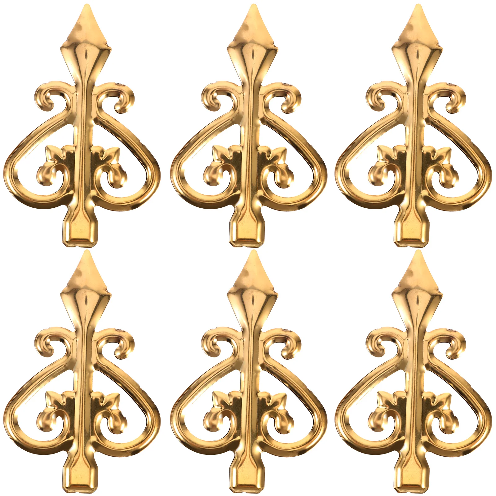 6 Pcs Protective Tips Outdoor Fence Finial Replace Topper Spears Heads Aluminum Alloy Practical Fences
6 Pcs Protective Tips Outdoor Fence Finial Replace Topper Spears Heads Aluminum Alloy Practical Fences