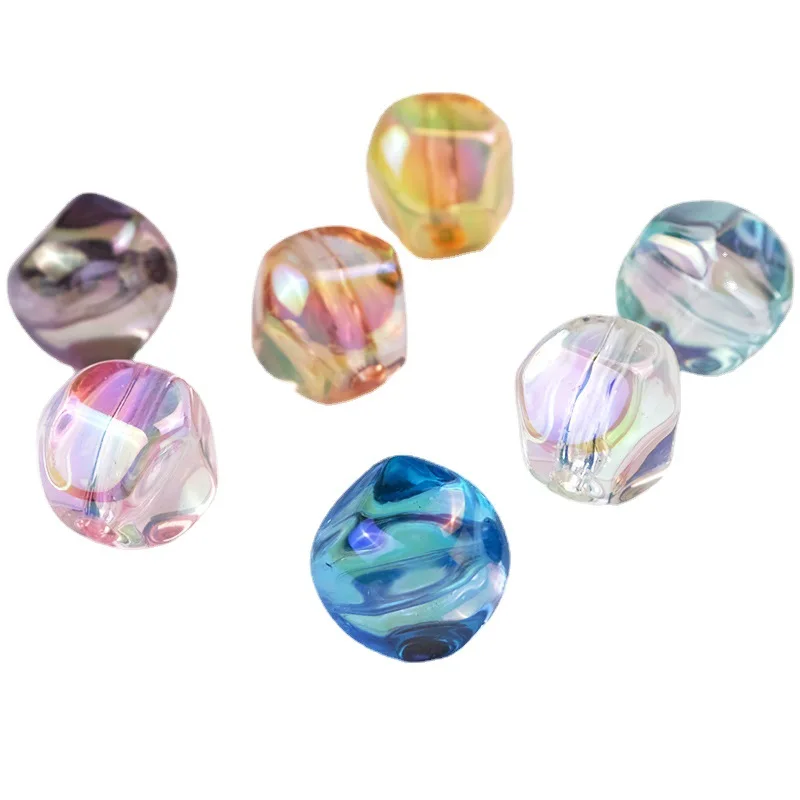Newest 100pcs Transparent AB Colors Geometry Acrylic Jewelry Beads Ornament Accessories 17*16mm Plastic Necklace Bracelet DIY
Newest 100pcs Transparent AB Colors Geometry Acrylic Jewelry Beads Ornament Accessories 17*16mm Plastic Necklace Bracelet DIY