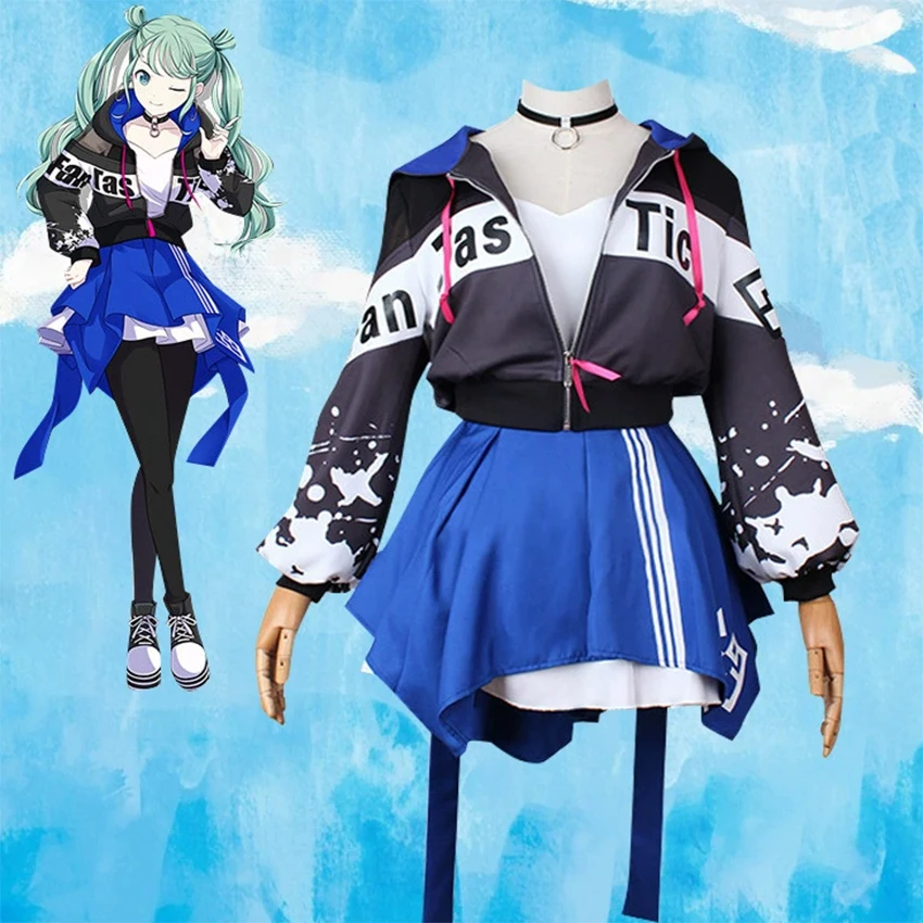 Akiyama Mizuki Cosplay Costume Project Sekai Anime Role Playing Halloween Carnival Party Women Performance Stage Disguise Wear
Akiyama Mizuki Cosplay Costume Project Sekai Anime Role Playing Halloween Carnival Party Women Performance Stage Disguise Wear