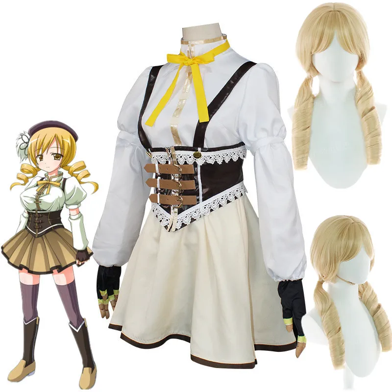 Anime Puella Magi Madoka Magica Sakura Kyouko Miki Sayaka Tomoe Mami Akemi Homura Cosplay Costume Wig Combats Skirt Uniform
Anime Puella Magi Madoka Magica Sakura Kyouko Miki Sayaka Tomoe Mami Akemi Homura Cosplay Costume Wig Combats Skirt Uniform