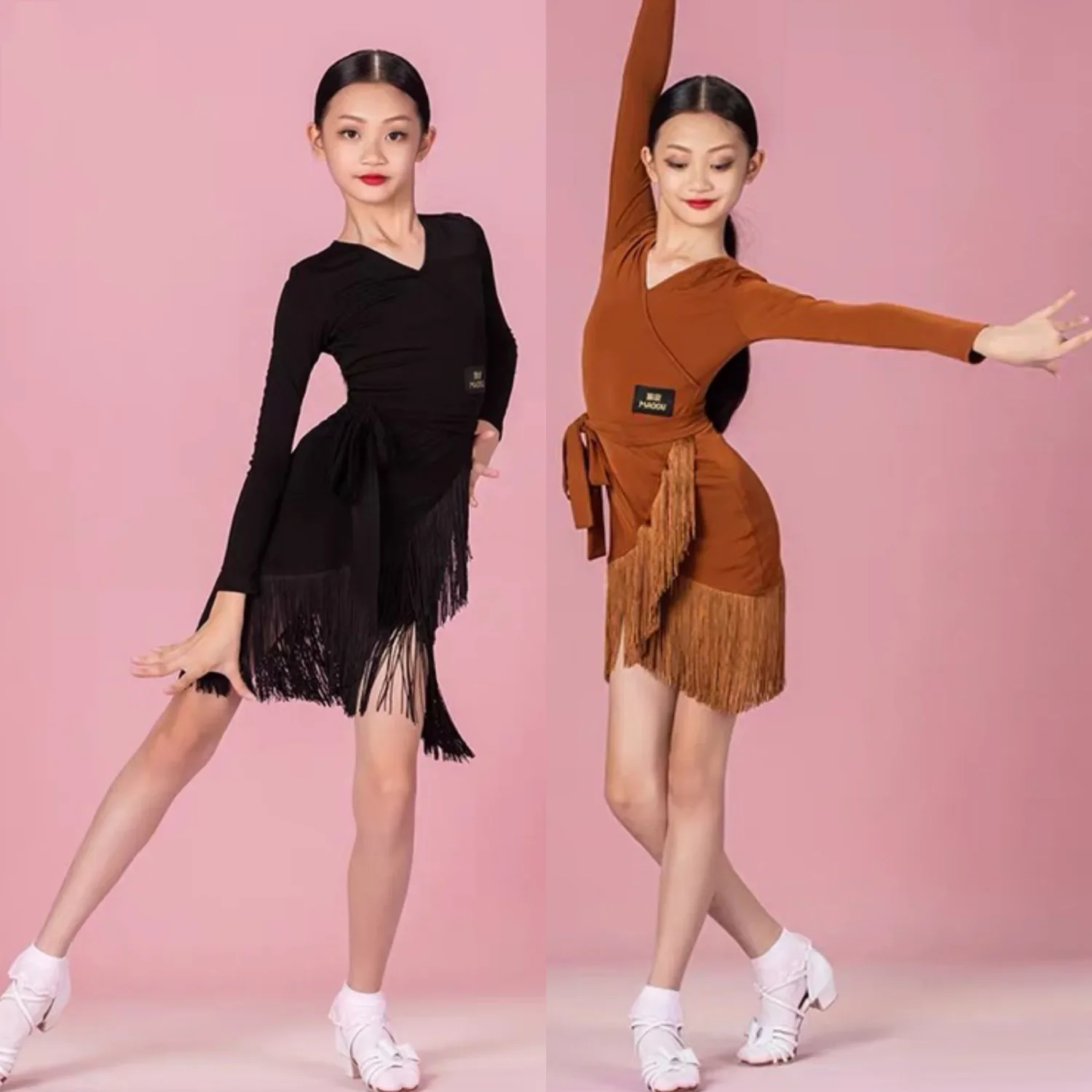 Latin dance costume tassel dance skirt girl's new children's Latin dance dress jumpsuit dresses for women fringe dress
Latin dance costume tassel dance skirt girl's new children's Latin dance dress jumpsuit dresses for women fringe dress