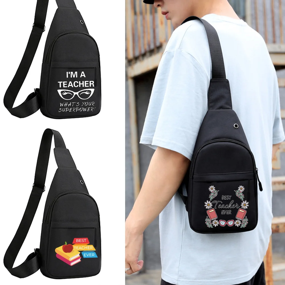 Chest Pack Sports Running Trendy Backpack Multi-functional Chest Bag Travel Portable Purse Teacher Series Outdoors Phone Pouch
Chest Pack Sports Running Trendy Backpack Multi-functional Chest Bag Travel Portable Purse Teacher Series Outdoors Phone Pouch