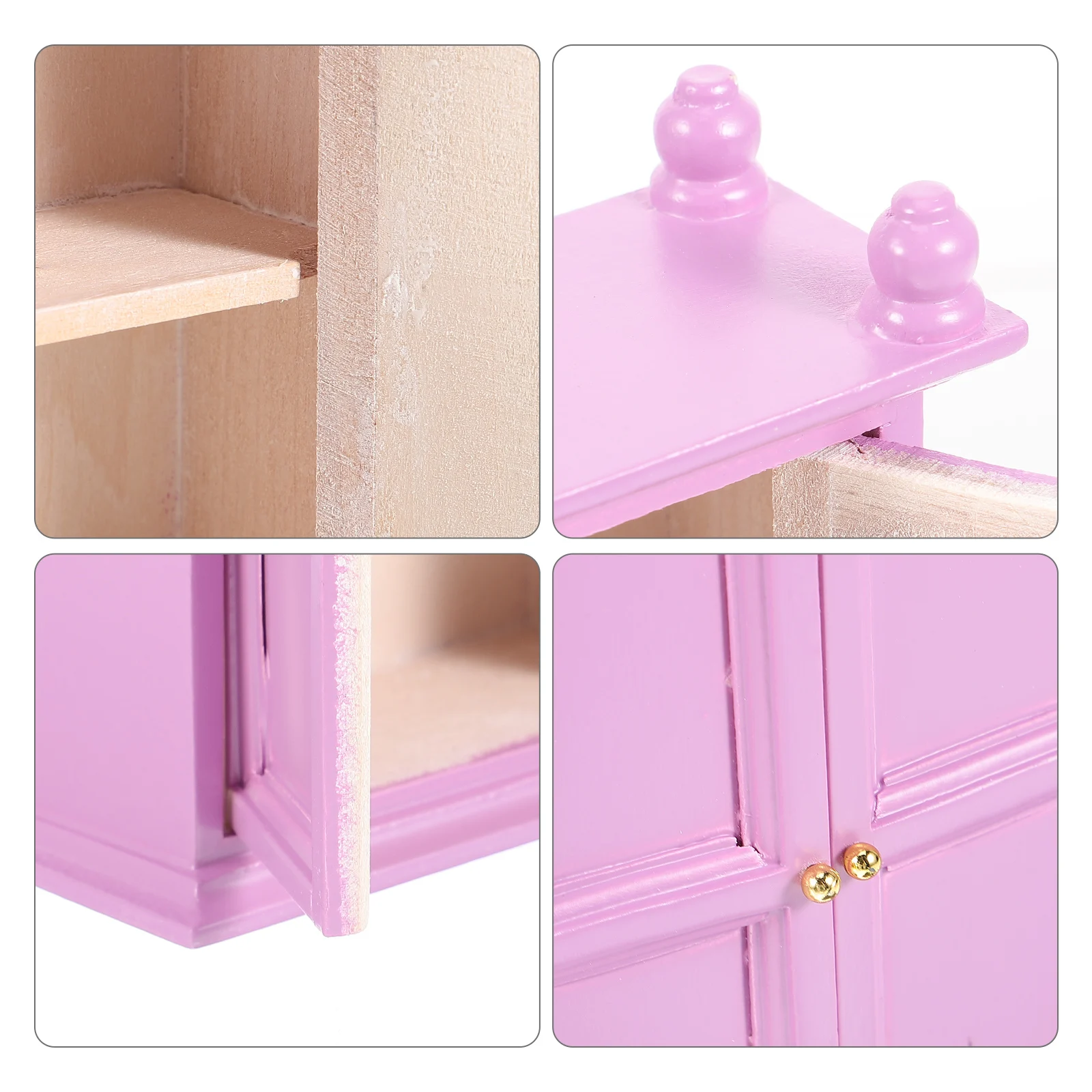 House Mini Wooden Decoration Cabinet Dollhouse Accessory Miniature Wardrobe Bedroom Furniture Ornaments
House Mini Wooden Decoration Cabinet Dollhouse Accessory Miniature Wardrobe Bedroom Furniture Ornaments