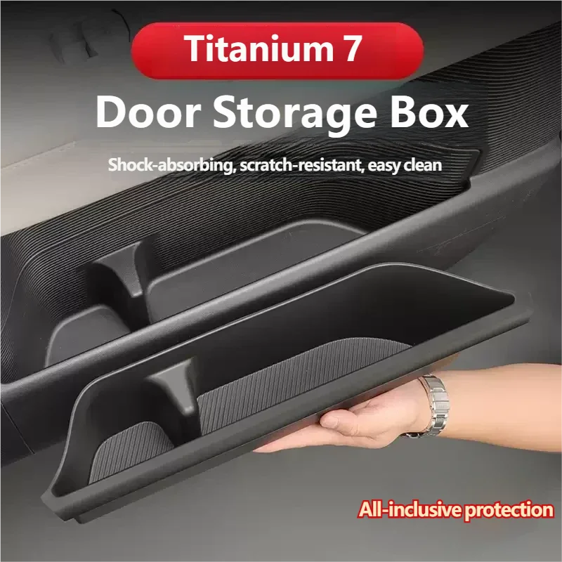For BYD Leopard 7 Titanium 7 2025 2026 Door Side Storage Box TPE Front Rear Door Handle Organizer Tidying Car Accessories
For BYD Leopard 7 Titanium 7 2025 2026 Door Side Storage Box TPE Front Rear Door Handle Organizer Tidying Car Accessories