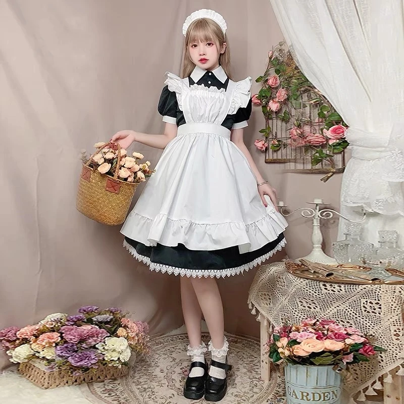 Cute Maid Cos Costume Comfortable and Close-fitting Two-dimensional Game Anime Fresh and Sweet Soft Girl Maid Loli Cos Costume
Cute Maid Cos Costume Comfortable and Close-fitting Two-dimensional Game Anime Fresh and Sweet Soft Girl Maid Loli Cos Costume