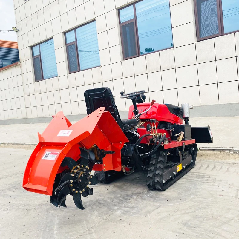 Customized Agricultural Cultivator Farm Plowing Machine New Multi-Function Small Crawler Rotary Tiller
Customized Agricultural Cultivator Farm Plowing Machine New Multi-Function Small Crawler Rotary Tiller