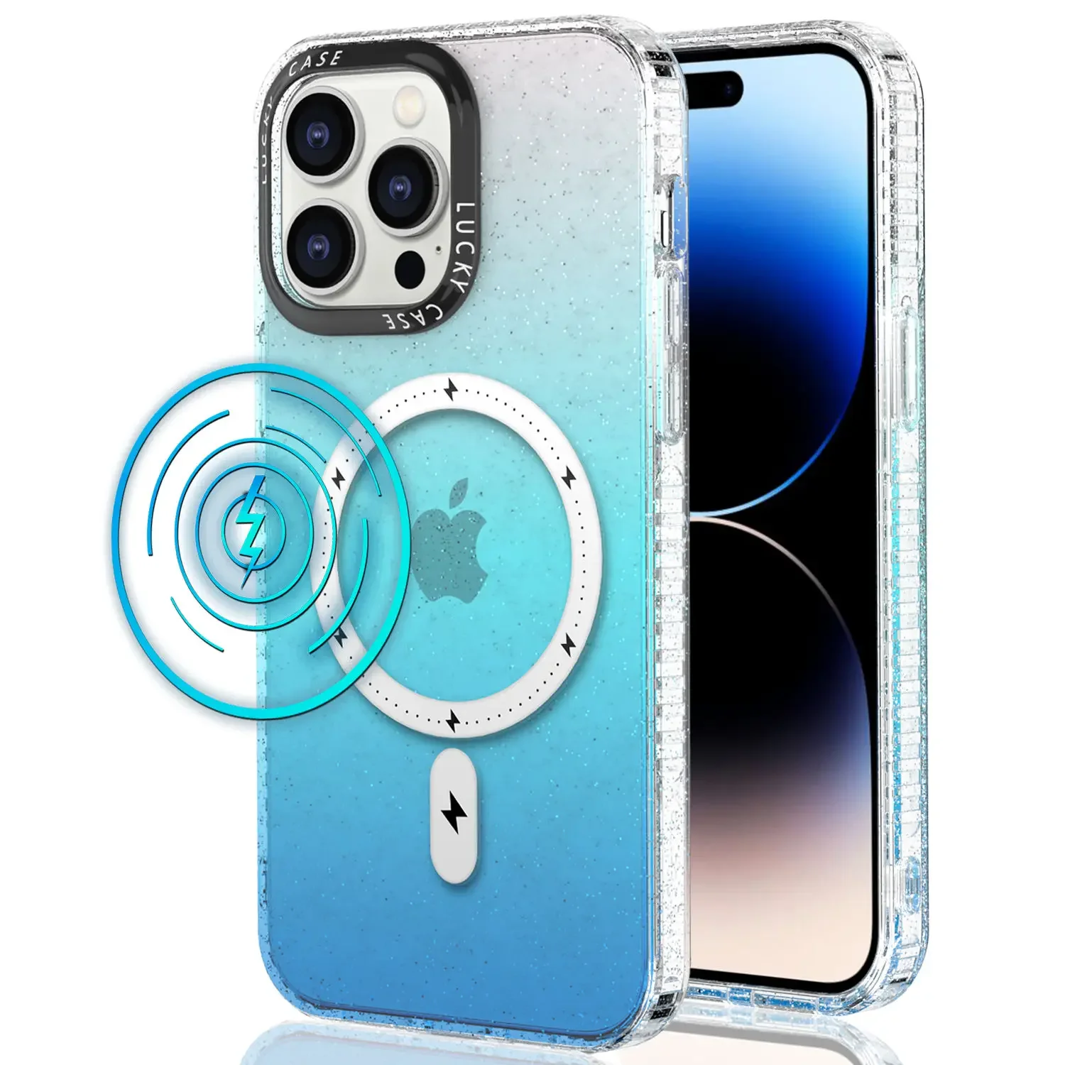 Магнитный блестящий чехол для iPhone 15 14 13 12 Pro Max поддержка MagSafe милые мерцающие блестящие дизайнерские противоударные силиконовые чехлы
Магнитный блестящий чехол для iPhone 15 14 13 12 Pro Max поддержка MagSafe милые мерцающие блестящие дизайнерские противоударные силиконовые чехлы