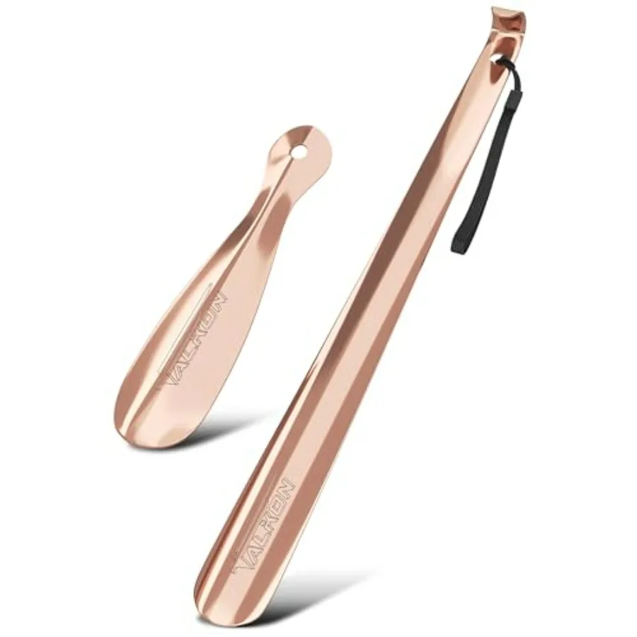 FALKON Metal Shoe Horns for Women 16.5" Long and 7.5" Short Set Durable Shoe Horn Long Handle for Seniors, Travel, Recovery
FALKON Metal Shoe Horns for Women 16.5" Long and 7.5" Short Set Durable Shoe Horn Long Handle for Seniors, Travel, Recovery
