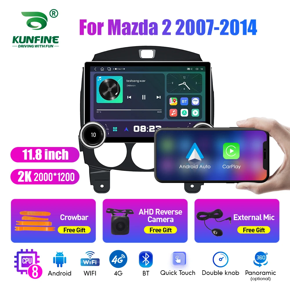 11.8 Inch 2K Double Knobs 2 Din Car Radio For Honda 2 2007-2014 Car Radio DVD Multimedia Video Player Android Auto Carplay
11.8 Inch 2K Double Knobs 2 Din Car Radio For Honda 2 2007-2014 Car Radio DVD Multimedia Video Player Android Auto Carplay
