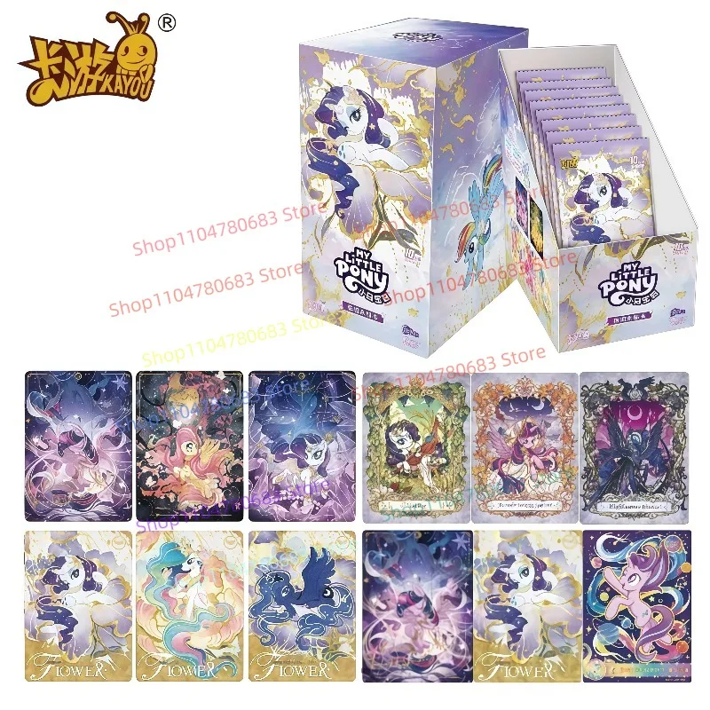 KAYOU Official My Little Pony Cards, Friendship Forever Series Star Pack, Gorgeous Gilded Princess Collectible Cards Toy & Gifts
KAYOU Official My Little Pony Cards, Friendship Forever Series Star Pack, Gorgeous Gilded Princess Collectible Cards Toy & Gifts