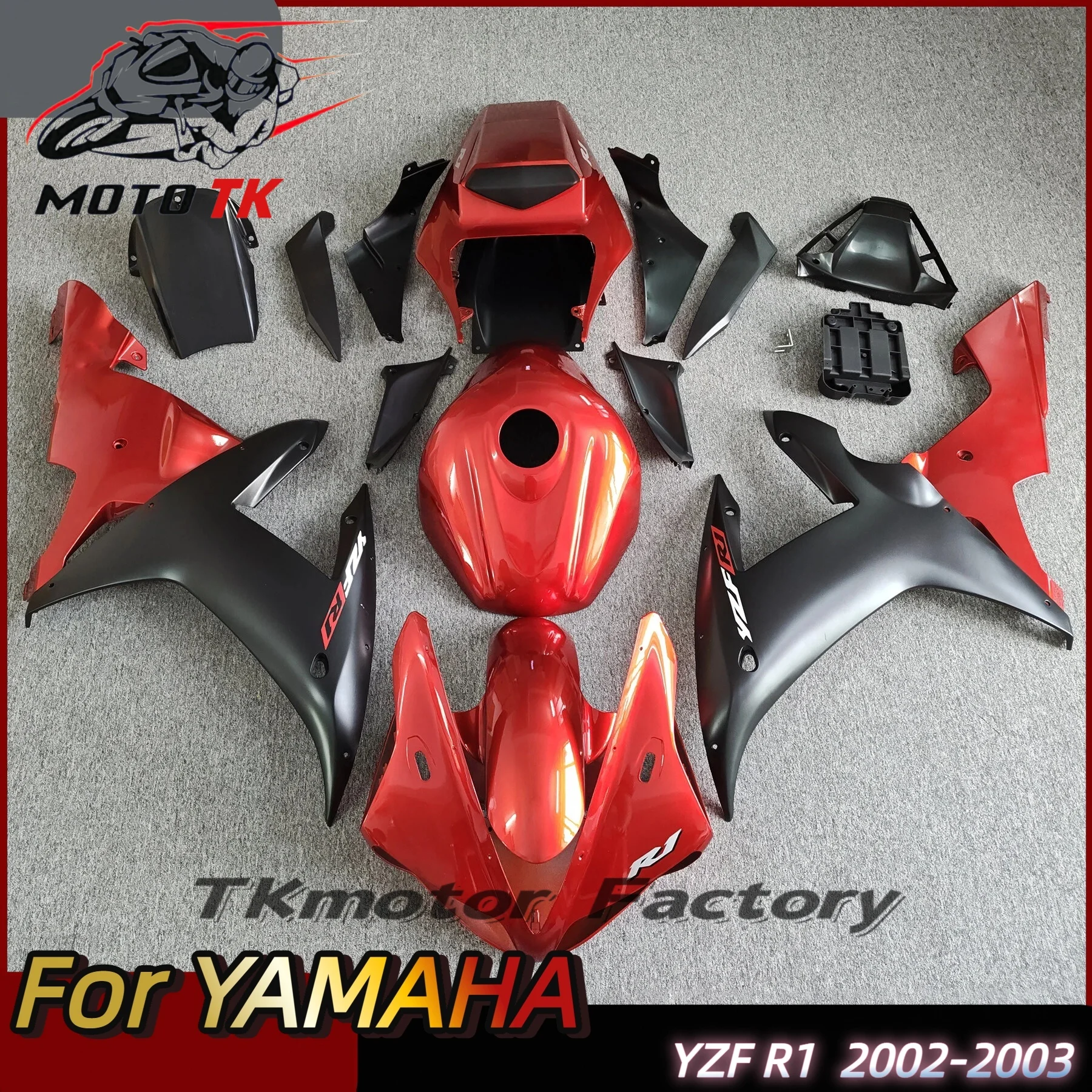 NEW Motorcycle Fit For YAMAHA YZF R1 02 03 YZF1000 2002 2003 ABS Injection Bodywork Fairings Kits Molding Housing
NEW Motorcycle Fit For YAMAHA YZF R1 02 03 YZF1000 2002 2003 ABS Injection Bodywork Fairings Kits Molding Housing