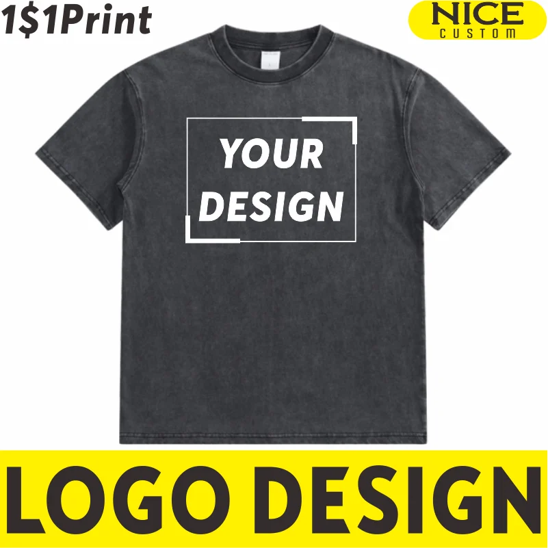 Custom T-shirt Retro Trend Round Neck T-shirt Design Printing 100% Cotton Casual Shirt DIY Embroidery Brand Pattern Team Clothes
Custom T-shirt Retro Trend Round Neck T-shirt Design Printing 100% Cotton Casual Shirt DIY Embroidery Brand Pattern Team Clothes
