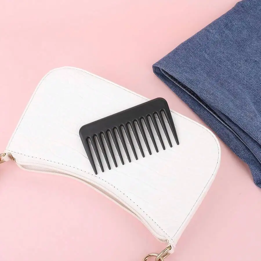 Portable Wide Tooth Comb For Curly Wavy Wet Dry Hair Detangling Styling Tool ABS Material
Portable Wide Tooth Comb For Curly Wavy Wet Dry Hair Detangling Styling Tool ABS Material