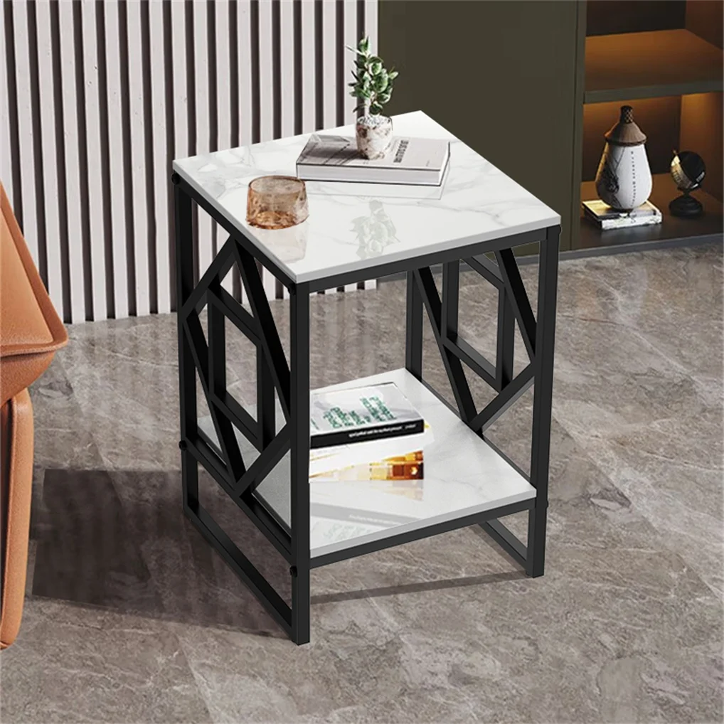 Real Marble Coffee Table Living Room End Side Table 2 Tier Bedside Furniture Black Legs
Real Marble Coffee Table Living Room End Side Table 2 Tier Bedside Furniture Black Legs